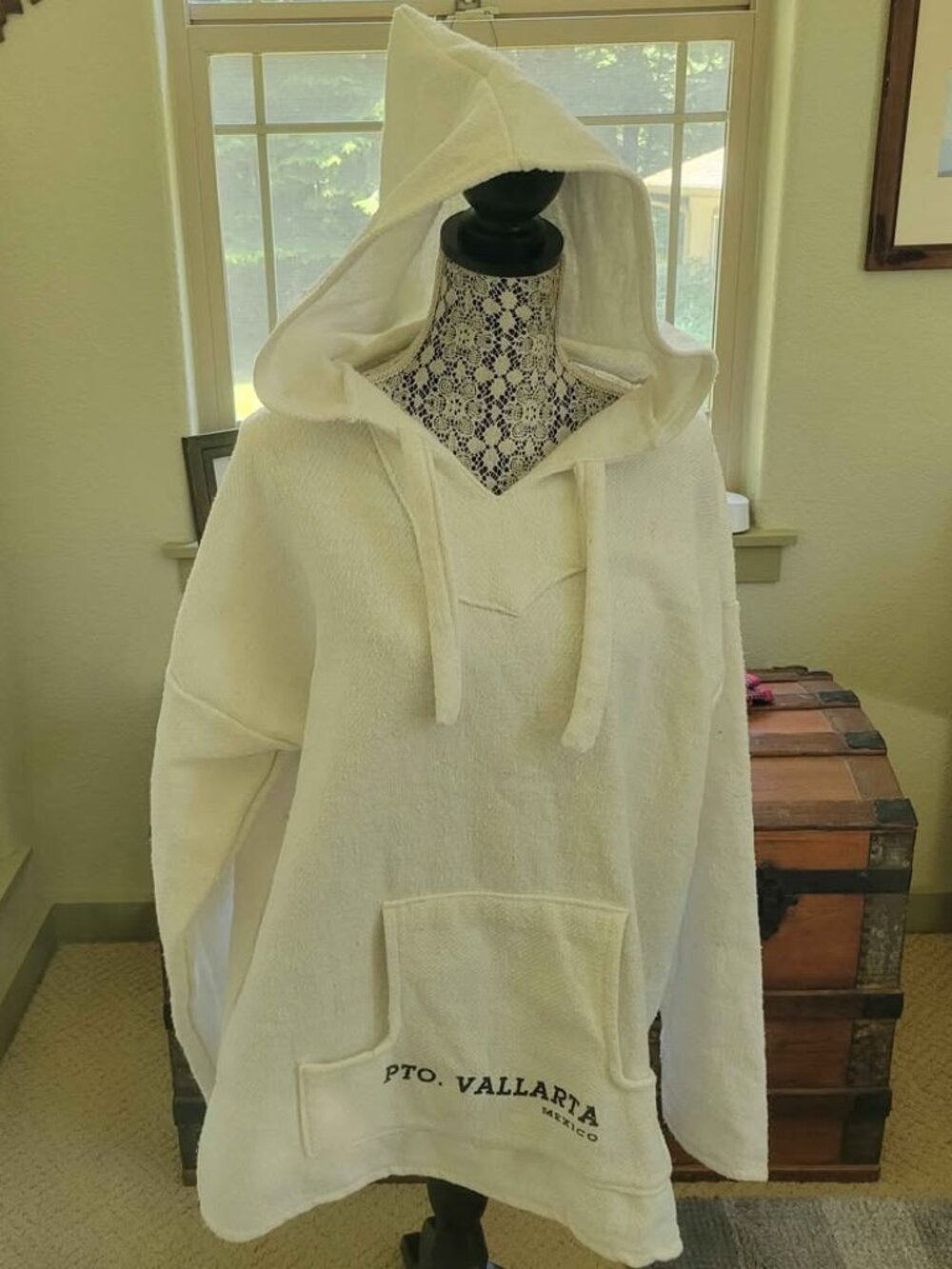 Corona Beach Club Vintage Mexico Baja Hoodie Unisex Heavy Baja Poncho